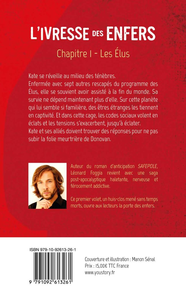 4e de couverture roman science-fiction l'Ivresse des Enfers