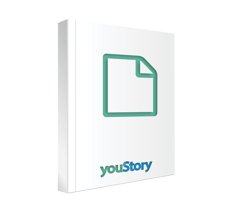 Prestation de création et d'impression de flyers / affiches d'auteur youStory