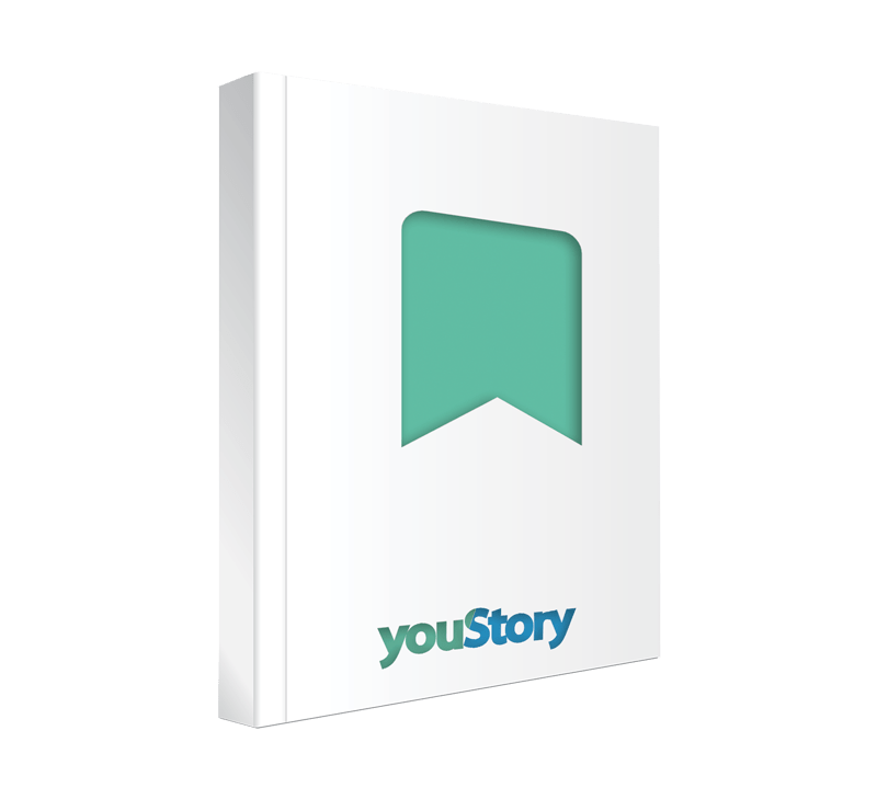 Prestation de création et d'impression de marque-pages auteur youStory