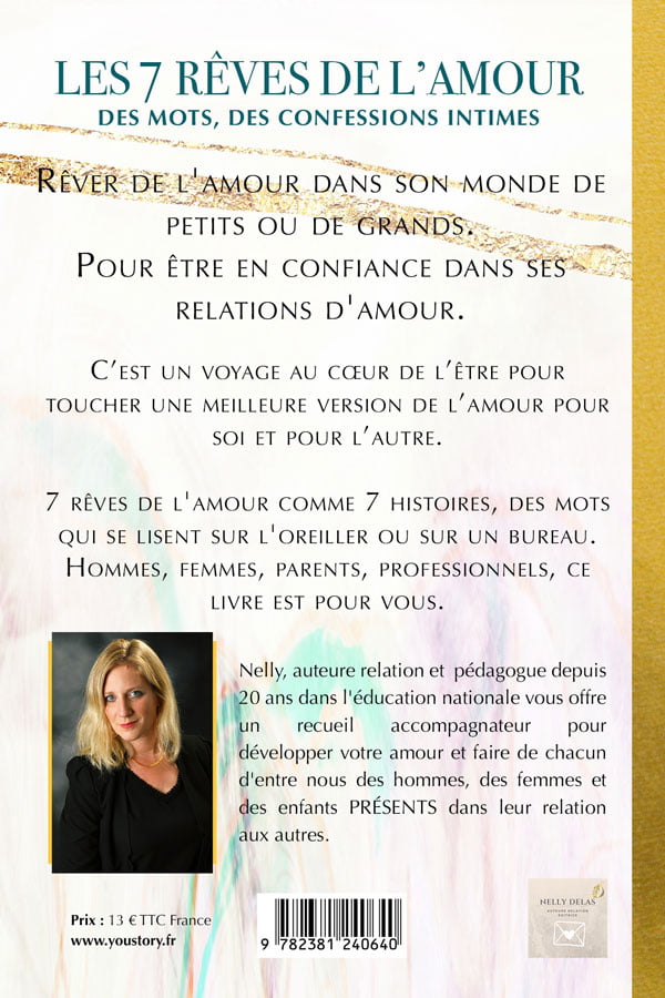Back cover of EBOOK - LES 7 RÊVES DE L'AMOUR