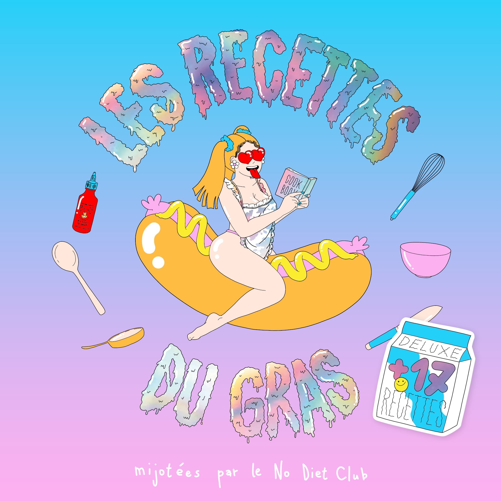 Couverture Les recettes du gras