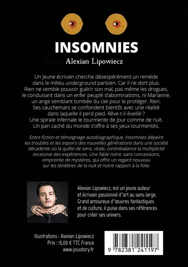 4e de couverture Insomnies