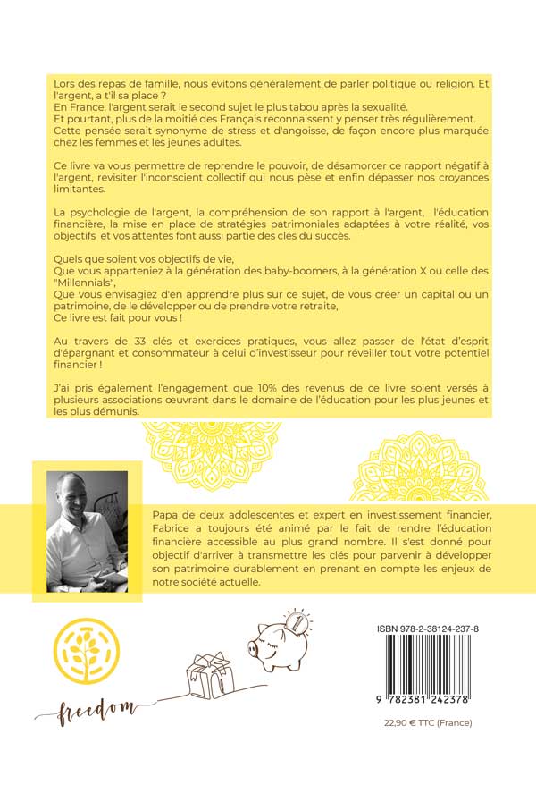 Back cover of LIVRE - RÉVEILLE TON POTENTIEL FINANCIER