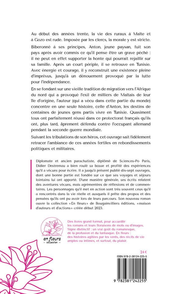 Back cover of LIVRE - VERS L'AUTRE RIVE