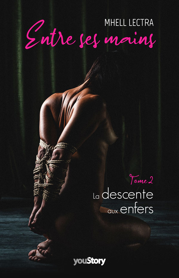 Couverture roman érotique Entre ses mains