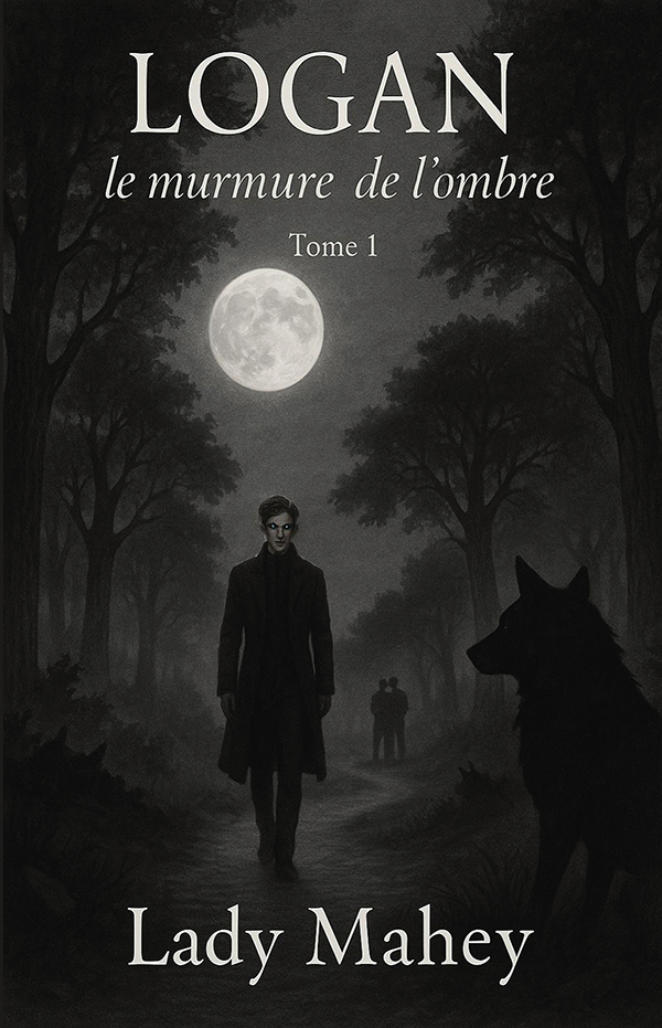 Couverture roman LOGAN, LE MURMURE DE L'OMBRE