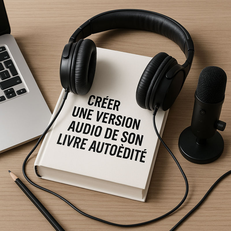créer une version audio de son livre autoédité