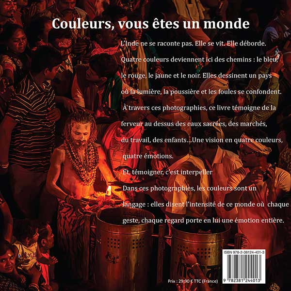 Back cover of LIVRE - COULEURS VOUS ÊTES UN MONDE