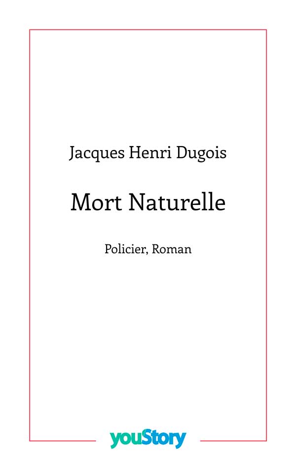 Couverture roman Mort Naturelle