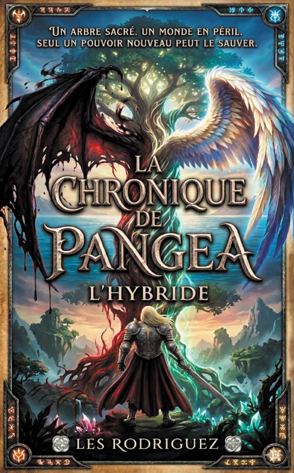 Couverture roman fantasy La chronique de Pangea