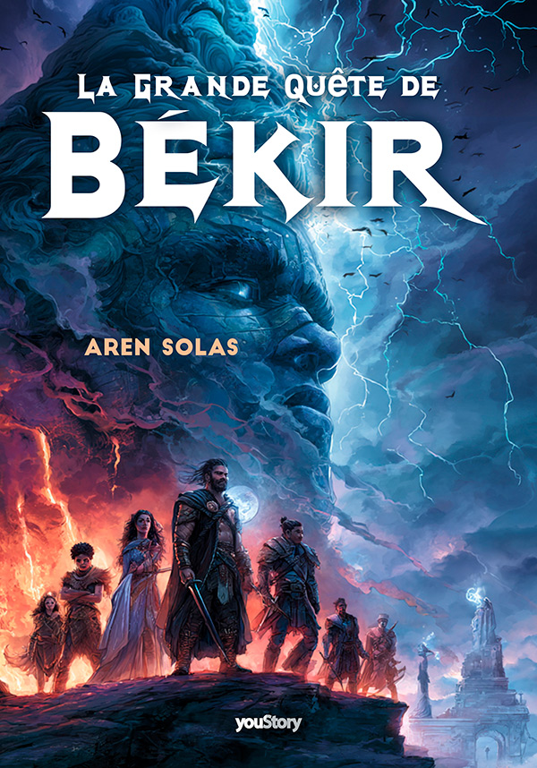 Couverture roman fantasy La grande quête de Békir