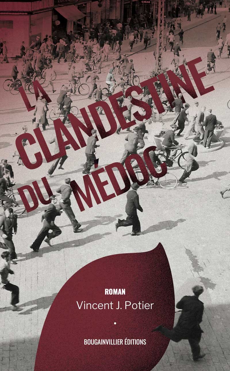 Couverture Roman La clandestine du médoc